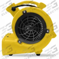Centrifugal Blower: 300 cfm, 1/12 hp, Fixed Frame, 115V AC, 1 Speeds, Yellow, Steel, Polyethylene (MPN 61HL68). Key specifications — Product Type: Centrifugal Blower; GFCI Protected: Yes; Number of Speeds: 1; Housing Material: Polyethylene; Brand: DAYTON; Nominal Voltage: 115V AC.