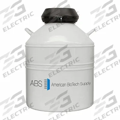 AMERICAN BIOTECH SUPPLY Cryogenic Canister: 33.4 L Capacity, 18 1/4 in Overall Dia - Cryogenic Storage Cannisters