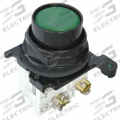EATON Flush Push Button Operator: Non-Illuminated, Flush Profile, Metallic, 30 mm, 1NC (MPN E34PB3-51X). Key specifications — Brand: EATON; Action: Momentary; Series: E34; Push Button Material Type: Metallic.