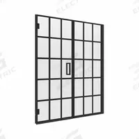 FOREMOST Shower Door: 58 1/2 in Min. Door Wd, 60 in Max. Door Wd, 74 in Overall Ht, Frameless (MPN MRHG6074-GR-MB). Key specifications — Brand: FOREMOST; Door Frame Finish: Matte Black.