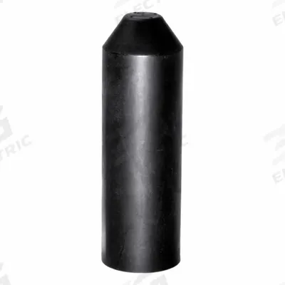 ELECTRIDUCT Heat Shrink End Caps: 100 Pk, 0.8 in I.D. Before Shrinking