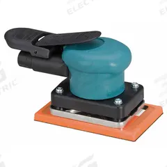 DYNABRADE Air Sheet Sander: Orbital, 0.15 hp, 13 cfm, Non-Vacuum, 10,000 RPM Max, 6 1/4 in Tool Lg (MPN 58503). Key specifications — attr1320331: Palm; attr1320360: DYNABRADE; attr1330282: 5 in x 3-1/4 in.