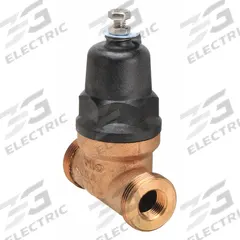 APOLLO Water Pressure Reducing Valve: NPT x NPT, 1 in Pipe Size, Bronze, 15 psig to 75 psig (MPN 36ELF10501T). Key specifications — Brand: APOLLO; Low-Lead Compliance: Low-Lead Compliant.