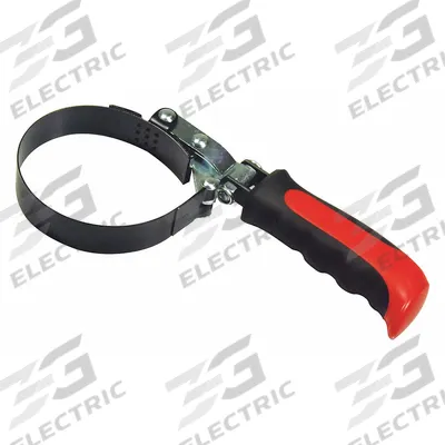 WESTWARD Oil Filter Wrench: Plastic/Rubber, Spring Steel Strap - Oil Filter Strap Wrenches