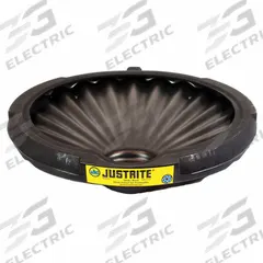 APPROVED VENDOR Drum Funnel without Spout: No Lid, Black, No Flame Arrester, 21 in x 4 in (MPN 28689). Key specifications — Brand: APPROVED VENDOR; Funnel Material: Polyethylene; For Use With: Drums; Color: Black; Lid Type: No Lid; Flame Arrester Ht: No Flame Arrester; Lid Type (sublevel): No Lid.