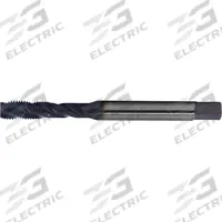 CLEVELAND Spiral Flute Tap: M24x3 Metric, 6H, 4 Flute, Semi-Bottoming Chamfer, TiAlN Coated Cobalt (MPN C89254)