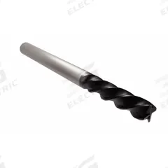 WIDIA HANITA Corner Radius End Mill: Carbide, AlTiN Coated, 4 Flute, 1/8" Mill Dia, 1/2" LOC, 2" OAL (MPN 4X0EE03001RAT WS15PE)