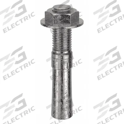 MKT FASTENING Wedge Anchor: 6 in Overall Lg, 1 in Dia, 1"-8 Thread Size, 2 1/4 in Thread Lg - 18-8 Stainless Steel Wedge Anchors