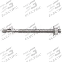 DEWALT Wedge Anchor: 3 1/2 in Overall Lg, 5/8 in Dia, 5/8"-11 Thread Size, 1 1/2 in Thread Lg, 25 PK (MPN 7630SD6-PWR). Key specifications — Brand: DEWALT; Finish Type: Plain.