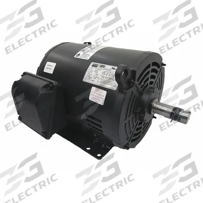 Dayton General Purpose Motor: Rigid Base Mount, Open Drip Proof, 3 hp, 230/460V AC - Rigid Base 3-Phase General Purpose AC Motors