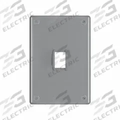 LEGRAND Wall Plate: Toggle, 1 Gang, Silver, Jumbo Size (MPN WSP61S2PS). Key specifications — Brand: LEGRAND; Material: Stainless Steel; Includes: Allen Head Screws.