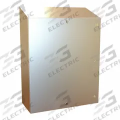 HAMMOND Electrical Enclosure: 304 Stainless Steel, 36 in x 30 in x 12 in, NEMA 12/13/3R/4/4X, Hinged (MPN ST363012SS). Key specifications — Brand: HAMMOND; Closure Method: 1/4-Turn Latch; Enclosure Material: 304 Stainless Steel; Knockouts: Not Included.