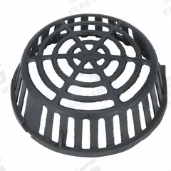 ZURN Dome Strainer: 12 1/2 in Overall Dia, 4 3/8 in Overall Ht, Cast Iron, Unfinished, Drop-In (MPN P100-DOME-CI). Key specifications — Connection Type: Drop-In; Finish: Unfinished; Brand: ZURN.