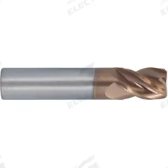 CLEVELAND Square End Mill: Carbide, T-Max Coated, 4 Flute, 3/8" Mill Dia, 5/8" LOC, 2" OAL (MPN C70827)
