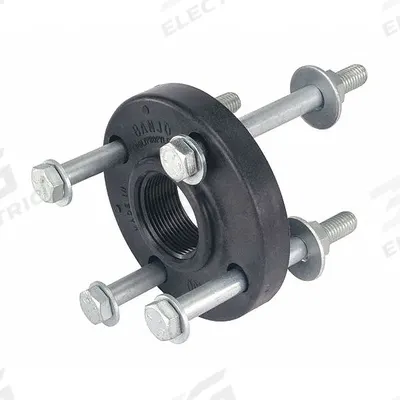 ARO Center Flange Kit: Center Flange Kit, Polypropylene - Fittings & Adapters