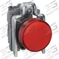 SCHNEIDER ELECTRIC Pilot Light: 22 mm Panel Mounting Size, Red, LED, XB4 Series (MPN XB4BVG4). Key specifications — Series: XB4; Brand: SCHNEIDER; Includes Push-To-Test: No Push-To-Test Included.