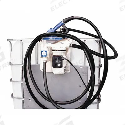 PIUSI Electric Drum Pump: 12 V DC, 9 gpm Max. Flow Rate, 1 in BSP - Tote-Mount DEF Dispensing Pump Systems