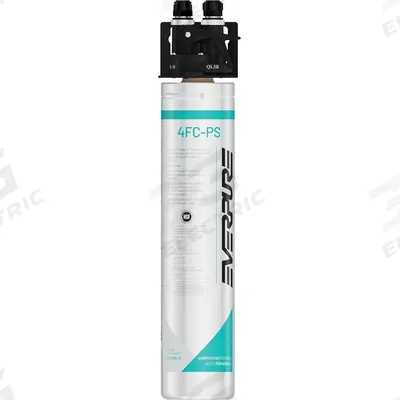 EVERPURE Water Filtration System: 0.5 micron, 1.7 gpm, Push Connect, 16 3/4 in Overall Ht - Quick Connect Multi-Purpose Water Filters