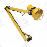 APPROVED VENDOR Dock Light: Bulb Dependent, 40 in Arm Reach, 150/300 W, 120V AC, 10 ft Power Cord Lg (MPN 5AY51). Key specifications — Operating Voltage: 120V AC; Lighting Technology: Bulb Dependent; Bulb Wattage: 150/300 W; Includes Bulb: No; Arm Swivel Angle: 180°; Brand: APPROVED VENDOR.