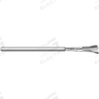 CAROL Communication Cable: Communications/Computer Systems/Control Systems, 1,000 ft Cable Lg, Riser (MPN C0782A.41.10). Key specifications — Conductor Gauge: 20 AWG; Insulation Material: S-R PVC; Jacket Color: Gray; Jacket Material: PVC; Shielding Material: 100% Aluminum/Polyester Flexfoil; Solid/Stranded: Stranded.