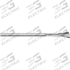 CAROL Communication Cable: Communications/Computer Systems/Control Systems, 1,000 ft Cable Lg, Riser (MPN C0782A.41.10). Key specifications — Conductor Gauge: 20 AWG; Insulation Material: S-R PVC; Jacket Color: Gray; Jacket Material: PVC; Shielding Material: 100% Aluminum/Polyester Flexfoil; Solid/Stranded: Stranded.