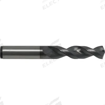 CLEVELAND Screw Machine Drill Bit: Letter D, 135° Split Point, TiCN-Coated Cobalt - Cobalt Screw-Machine Length Drill Bits for Deep Hole-Drilling