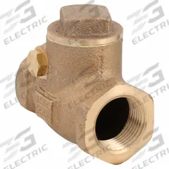 MILWAUKEE VALVE Swing Check Valve: Swing, Inline Valve Body, 3/4 in Pipe Size, FNPT x FNPT, Bronze (MPN 515-3/4"). Key specifications — Brand: MILWAUKEE VALVE.