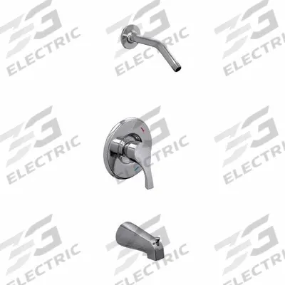 CFG Tub and Shower Faucet: T58913, 1.75 gpm Fixed Showerhead Flow Rate - Bathtub Spout & Fixed Shower Arm Combinations