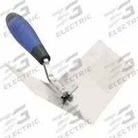 WESTWARD Inside Corner Trowel: Blade Mat. Stainless Steel, 4 in Blade Wd, 5 in Blade Lg (MPN 13P539). Key specifications — attr1004958: WESTWARD; attr1008761: Durable; attr1027103: Rubber.