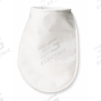 APPROVED VENDOR Filter Bag: Felt, Sewn, Bag Size 4, 25 micron, 25 gpm - Felt Sewn Seam Filter Bags