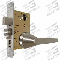 MARKS USA Door Lockset: Privacy Lever Locksets, Stainless Steel, ADA Compliant, Ligature-Resistant (MPN 5SS19GL/32D). Key specifications — Ligature Resistance: Ligature-Resistant; Brand: MARKS USA; Lockset Function ANSI Code: F26; Visual Indicator Message: No Message; Lockset Style: SS19 Lever; ADA Compliant: Yes; Finish: Satin Stainless Steel.