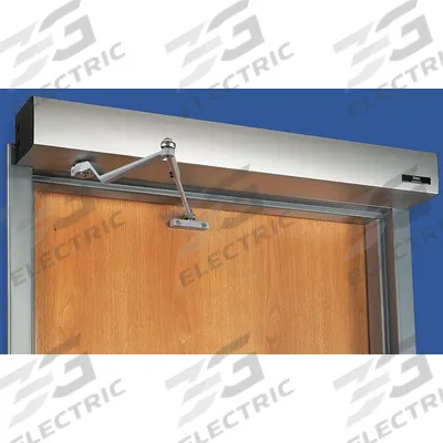 RECORD Door Operator: Low Energy, Heavy Duty, 39 in Lg, 5 1/8 in Wd, 4 1/8 in Ht - Low Energy Door Operators for Limited Traffic