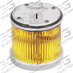 EDWARDS SIGNALING Tower Light Module: Steady, 240V AC/240V DC, Yellow, 70 mm Overall Dia, 200 Class (MPN 270SY12240AD). Key specifications — Brand: EDWARDS SIGNALING; Compatible with Series: 200 Class; Lens Color: Yellow; Operating Voltage: 240V AC; Manufacturer Part Number: 270SY12240AD.