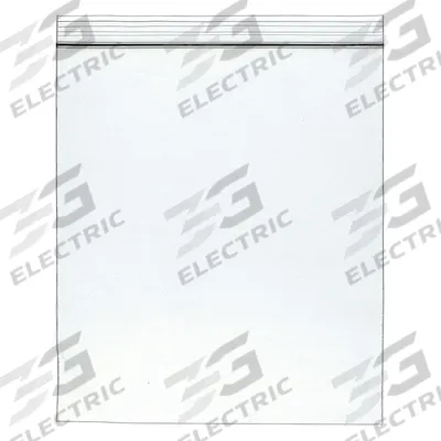 APPROVED VENDOR Reclosable Bag: 4 mil Thick, 10 in Wd, 12 in Lg, Hang Hole Not Included - Double-Zip Reclosable Poly Bags