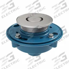 ZURN Floor Drain: Round, Cast Iron, 8 3/8 in Overall Dia, 6 in Overall Ht, 2 in Nominal Pipe Size (MPN ZN415-2NH-5LR). Key specifications — Brand: ZURN; Connection Type: No Hub.