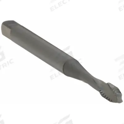 OSG Spiral Flute Tap: #4-40 UNC, H4 / 2B-3B, 2 Flute - Spiral-Flute Taps for Steel & Stainless Steel