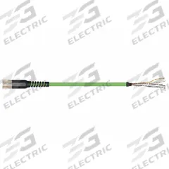 READYCABLE Feedback Cable: Basic Cable, 100 ft Lg, For Allen-Bradley, PUR (MPN MAT9841774-100). Key specifications — Cable Jacket Color: Green; Conductor Configuration: (12xAWG26 (0.14))+(2xAWG26 (0.14))+(2xAWG22 (0.34))+(2xAWG16 (1.5)); Brand: READYCABLE; Cable Jacket Material: PUR.