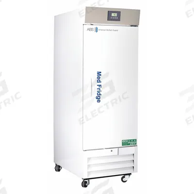 AMERICAN BIOTECH SUPPLY Lab Refrigerator: 26 cu ft, Upright, 2°C to 7°C, 36 1/2 in Overall Dp - Pharmacy & Vaccine Refrigerators
