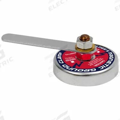MAG-MATE Magnetic Welding Ground: 800 A, 4 AWG to 1/0 AWG - Magnetic Ground Clamps