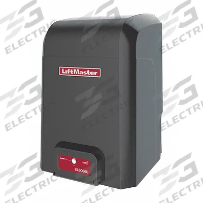 LIFTMASTER Slide Gate Operator: Dual Slide, Battery, 115V AC, 1 Foot Per Second - Slide-Gate Operator Systems