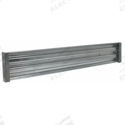 APPROVED VENDOR Guard Rail: 3 Ribs, (2) Brackets and Hardware, Galvanized - Lift-Out Guardrails