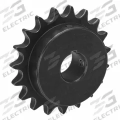TSUBAKI Single Strand Sprocket: 60, For 3/4 in Chain Pitch, 1 1/4 in Bore Dia, 19 Teeth, Steel (MPN 60B19F-1D). Key specifications — Brand: TSUBAKI.