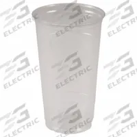 APPROVED VENDOR Disposable Cold Cup: 32 oz Capacity, Clear, Plastic, Unwrapped, Patternless, 500 PK (MPN EPET32). Key specifications — attr552470: APPROVED VENDOR; attr561678: Yes; attr552476: Plastic; attr552475: PK; attr552478: No; attr552482: Patternless.