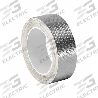 3M Conductive Electrical Tape: 1 in Wd, 6 yd Lg, 4 mil Thick, 600 V Volt Rating - Ultra-Conductive Embossed Foil Electrical Tape