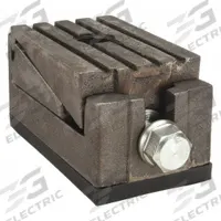 MASON Vibration Isolator Pad: Steel, Ribbed Pad Top, 6 in Lg, 3 1/2 in Wd, 3 in Ht (MPN 2LVN2). Key specifications — Isolator Material: Steel; Brand: MASON.
