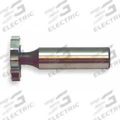 KEO Standard Keyseat Cutter: Carbide Tipped, Straight Tooth, 1" Dia, 3/8" Thick, ANSI # 1208 (MPN 943-000-735). Key specifications — attr1164153: 1208.