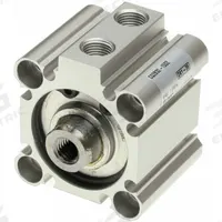 SMC Compact Cylinder: 32 mm Bore Dia, 20 mm Stroke Lg, Through Hole Mounting, Aluminum, 1/8 in BSPT (MPN CQ2B32-20DCZ). Key specifications — attr946022: Through Hole; attr946024: Single Rod; attr946038: CQ2; attr1123057: Rotating Rod; attr945997: SMC.