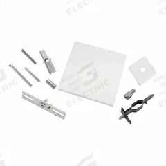 KEYSTONE TECHNOLOGIES Light Fixture Mounting Kit: For Use With Linear Arch Fixtures, 2 in Overall Lg (MPN KT-LALED-SC-UNV-NF-KIT /A). Key specifications — Brand: KEYSTONE TECHNOLOGIES; Includes: Aircraft Cable; For Use With: Linear Arch Fixtures.