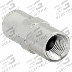 APPROVED VENDOR Piston Spring Check Valve: Piston, Inline Valve Body, 1/4 in Pipe Size, FNPT x FNPT (MPN CHK SST 415-4F4F-F). Key specifications — Brand: APPROVED VENDOR; Piston Material: Stainless Steel.