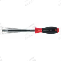 WIHA Flex Shaft Nut Driver 7Mm 10.2 Inches: Straight, Metric, 7 mm Hex Size, 5 7/8 in Shank Lg (MPN 37238). Key specifications — attr1214505: WIHA.